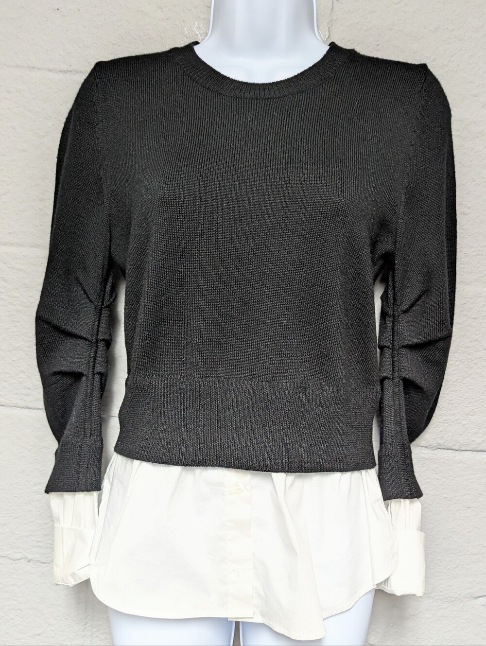 Veronica Beard 2 In 1 Wool Sweater Size XS